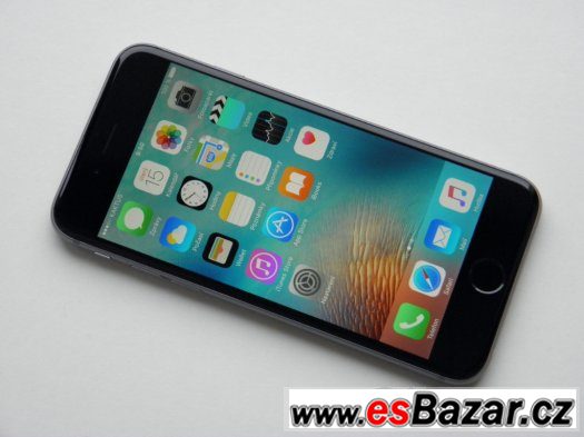 APPLE iPhone 6S 64GB Space Grey - ZÁRUKA - TOP STAV – fotografie 2