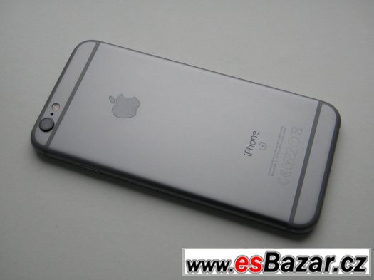 APPLE iPhone 6S 64GB Space Grey - ZÁRUKA - TOP STAV – fotografie 5