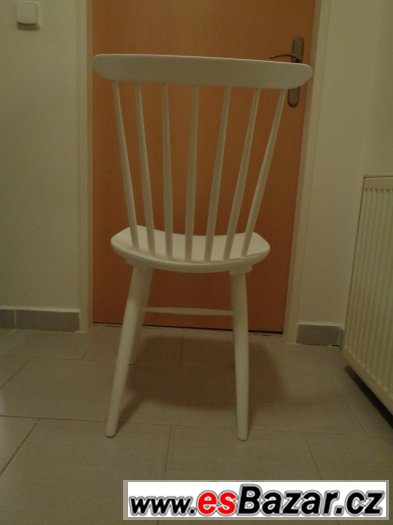 židle ton po renovaci bílá – fotografie 5
