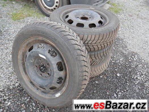 Mercedes Benz A 4 zimní kola 165/65R15 – fotografie 1