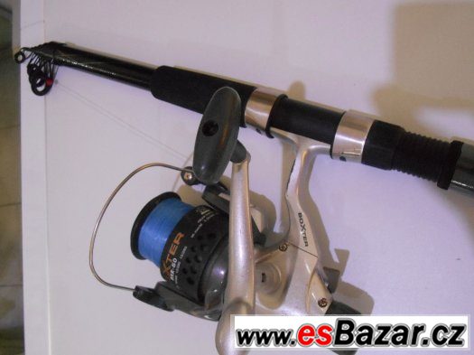 Prut Ron Thompson POWER WIND 2,40m /40-90Kg+Nav. Okuma BXR50 – fotografie 2