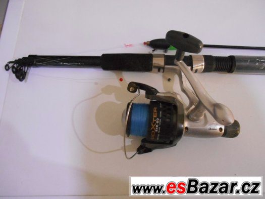 Prut Ron Thompson POWER WIND 2,40m /40-90Kg+Nav. Okuma BXR50 – fotografie 3