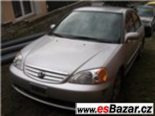 Náhradní díly Honda Civic Sedan 2001-2005 Zboží ze 3 aut – fotografie 4