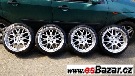 ALU KOLA ASA AR1 4X108 ET35 8X17+pneu hankook 205 40 17 – fotografie 3