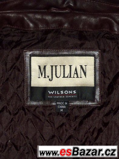 Kožená bunda M.Julian Wilsons – fotografie 5