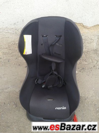 černá autosedačka narnia pro děti do 18kg – fotografie 1