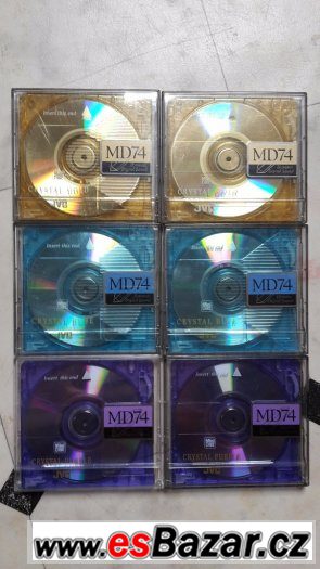 JVC minidisky - 6ks minidisc – fotografie 2