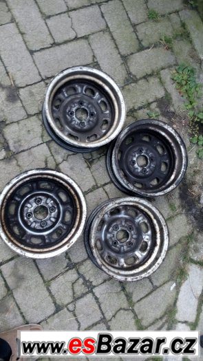 prodám sadu disků 4ks škoda felicia favorit 4,5j 13 4x100 – fotografie 4