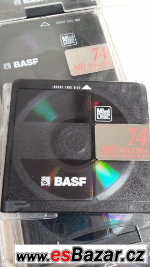Basf Minidisky - 8ks Minidsc – fotografie 1