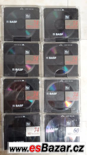 Basf Minidisky - 8ks Minidsc – fotografie 2