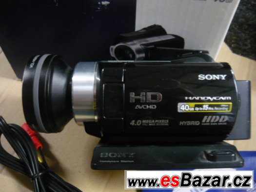 Sony videokamera HDR-SR10E/40gb hdd/ + objektiv VCL-HG 0730A – fotografie 2
