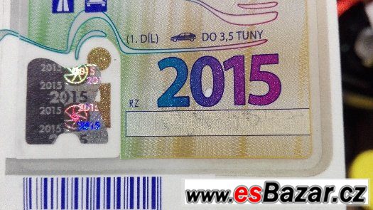 DÁLNIČNÍ ZNÁMKA DO 31.1. 2016 – fotografie 2