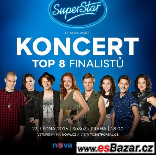 VSTUPENKY na koncert SUPERSTAR - PRAHA – fotografie 1