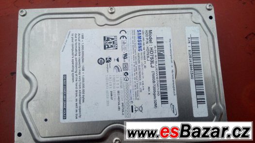 3 ks harddisků hdd sata 120 160 a 750gb – fotografie 4