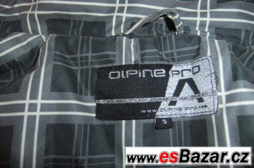 Zimní károvaná bunda Alpine Pro vel. S – fotografie 3