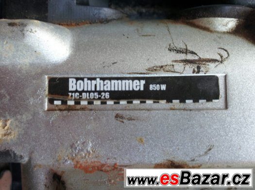 Vrtací kladivo bohrhammer 850W z1c-dl05-26 – fotografie 3