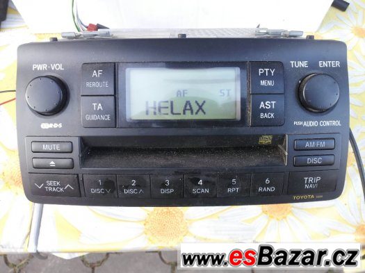 Auto radio z TOYOTA 58816 – fotografie 4