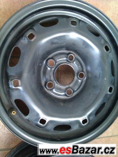prodám 14" disk na fabii + roomster 5J14,5x100 – fotografie 1