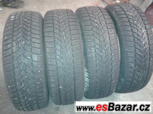 zimní pneu DUNLOP 195/65 R15, Vw, Škoda, Seat, Audi – fotografie 2