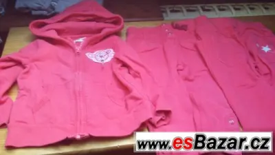 Prodám soupravu zn.Noppies vel 86, na 1,5 roku  růžovou