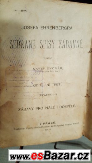 Sebrane spisy zabavne  1902 – fotografie 1