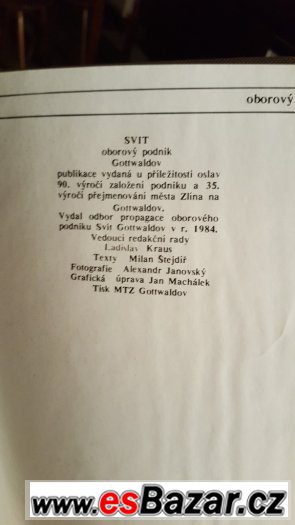 Svit Gottwaldov 1984 – fotografie 2