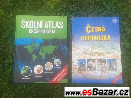 Zeměpisné atlasy – fotografie 1