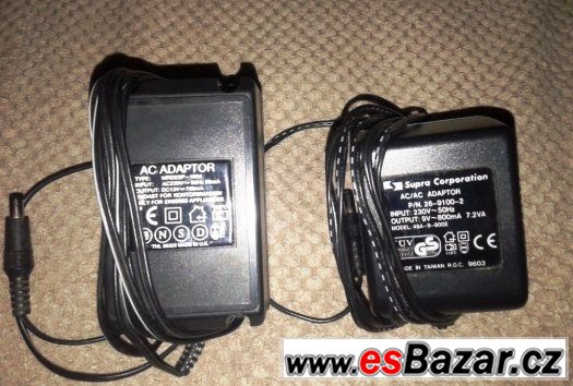 Nabíječka 9V 800mA + 13V 700mA – fotografie 2