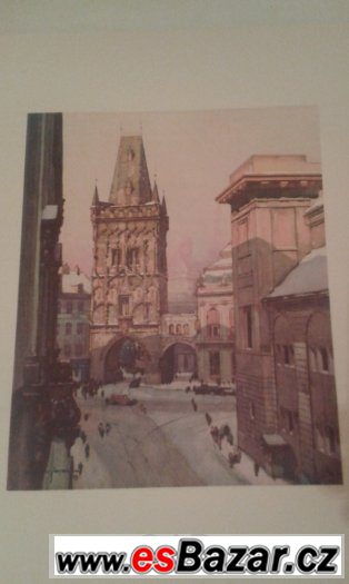 Prodám starožitnou knihu Praha - Jaroslav Šetelík 1932 – fotografie 4