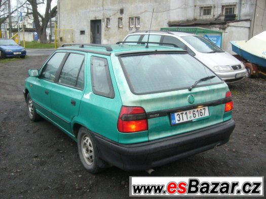 Škoda Felicie Kombi  1.3 MPI  EKO SE NEPLATÍ – fotografie 4