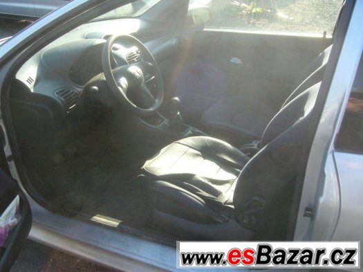 Peugeot 206 1.1 44 kw EKO UHRAZENO – fotografie 5