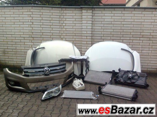 Volkswagen Tiguan Dily na Predek Airbagova Sada Chladice – fotografie 2
