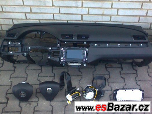 Airbagova sada Volkswgen Golf V,Passat B6,7,Sharan,Touran, – fotografie 3