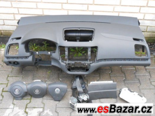 Airbagova sada Volkswgen Golf V,Passat B6,7,Sharan,Touran, – fotografie 4