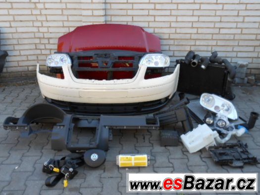 WV Volkswagen Touran Caddy Dily Predek Airbagova sada – fotografie 5