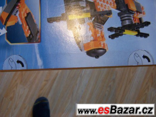 Lego 7345 3 v jednom loď vrtulnik letadlo – fotografie 3