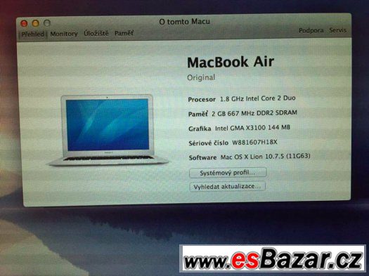 Macbook Air 13 – fotografie 2