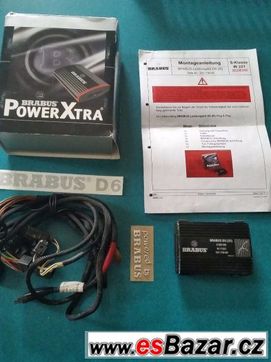 Chip Brabus D6 III ECO Powerxtra pro Mercedes S 320 – fotografie 1