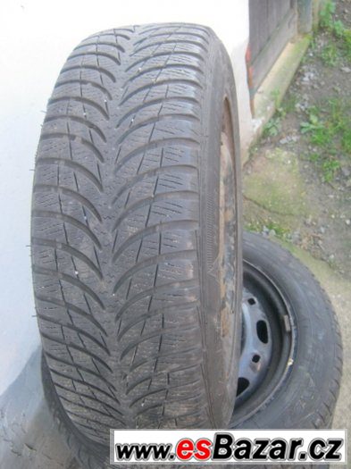 Zimní pneu na discích 185/60 R14 – fotografie 1