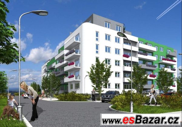 Nový byt 2+kk o ploše 52.85 m2, s terasou 9.46 m2, – fotografie 1