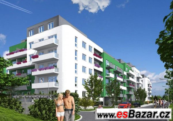 Nový byt 2+kk o ploše 52.85 m2, s terasou 9.46 m2, – fotografie 2