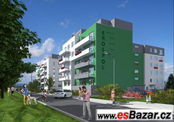 Nový byt 2+kk o ploše 52.85 m2, s terasou 9.46 m2, – fotografie 4