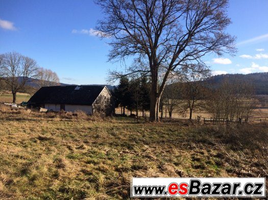 krásný pozemek v chko Šumava s chalupou na zbourání – fotografie 2