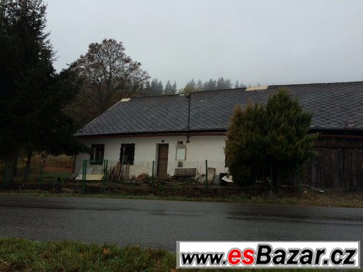 krásný pozemek v chko Šumava s chalupou na zbourání – fotografie 4