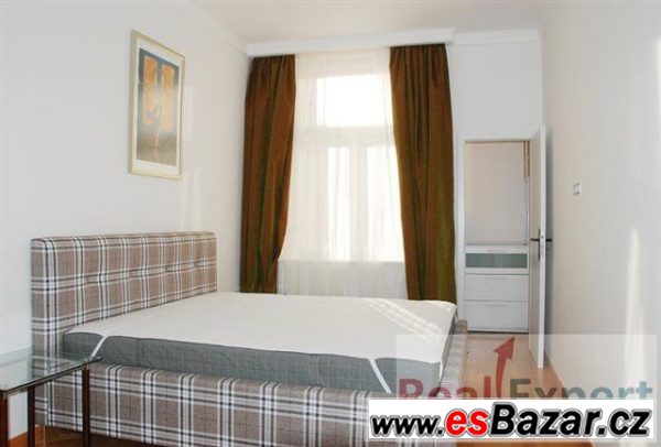Pronájem světlého bytu 3+kk/Balkon, 87 m2, Praha 2 – fotografie 4