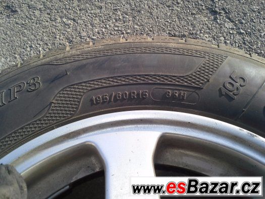 Alu kola Toyota 4x100 15" – fotografie 2