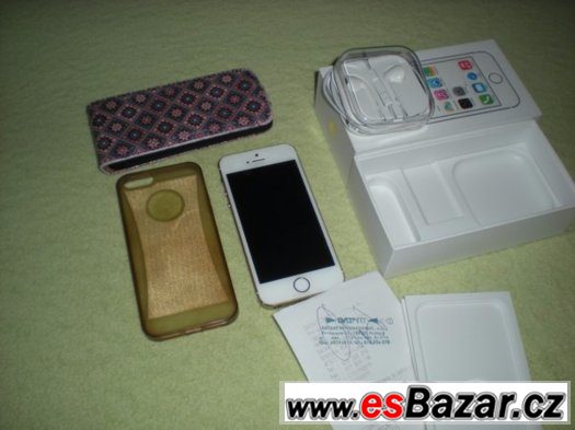 Apple iPhone 5S 16 GB GOLD ZÁRUKA DATART – fotografie 1
