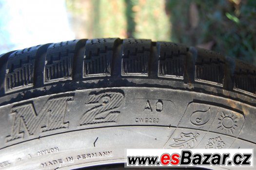 Celoroční 205/55R16 DUNLOP, 2ks, vzorek 6-7mm, záruka – fotografie 3