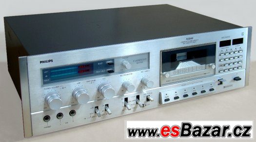 Vintage Tape-deck PHILIPS - direct drive - 3 hlavy – fotografie 4