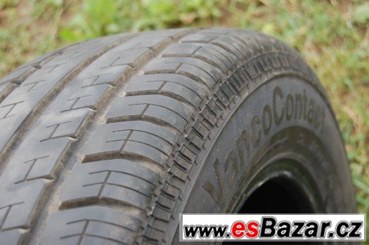 215/65R16 C CONTINENTAL VancoContact, 2ks, 9mm, na dodávku – fotografie 2